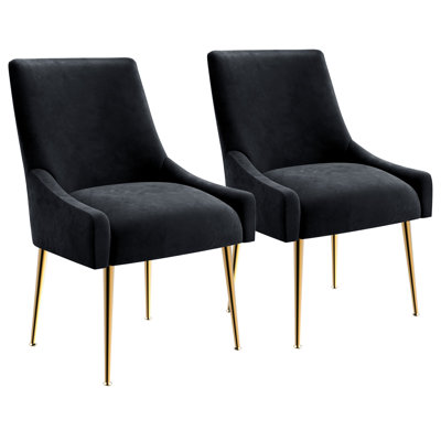 Lashana Velvet Upholstered Side Chair