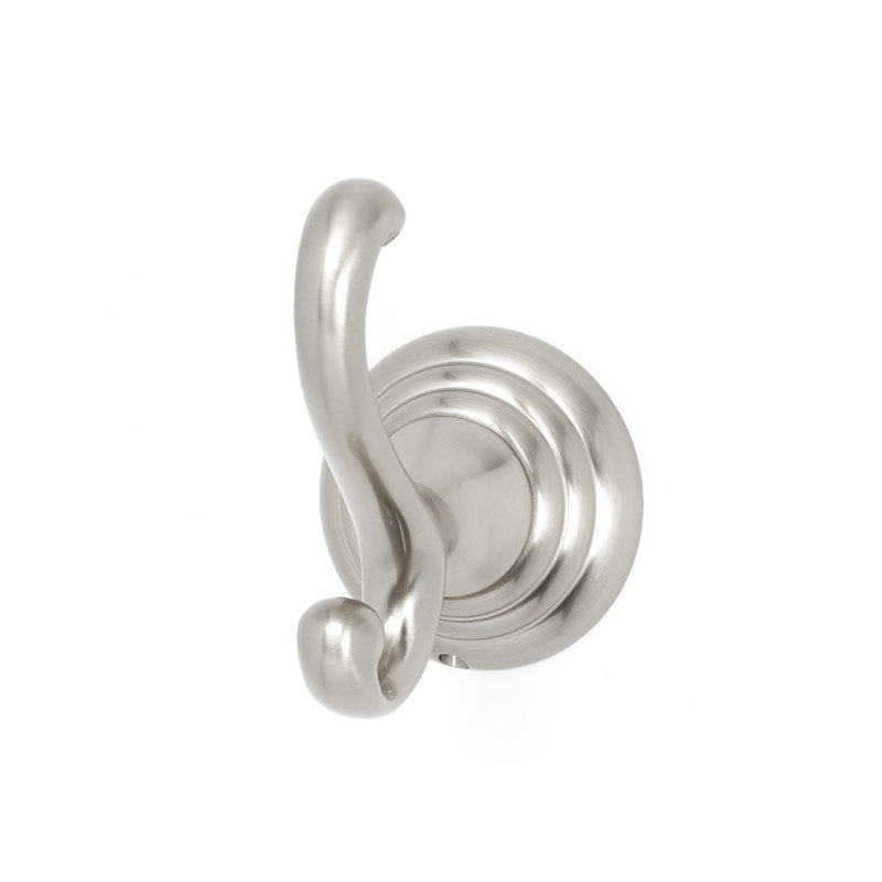 Embassy Single Robe Hook, Satin Nickel