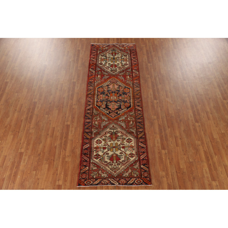 Geometric   Runner Rug 4x11