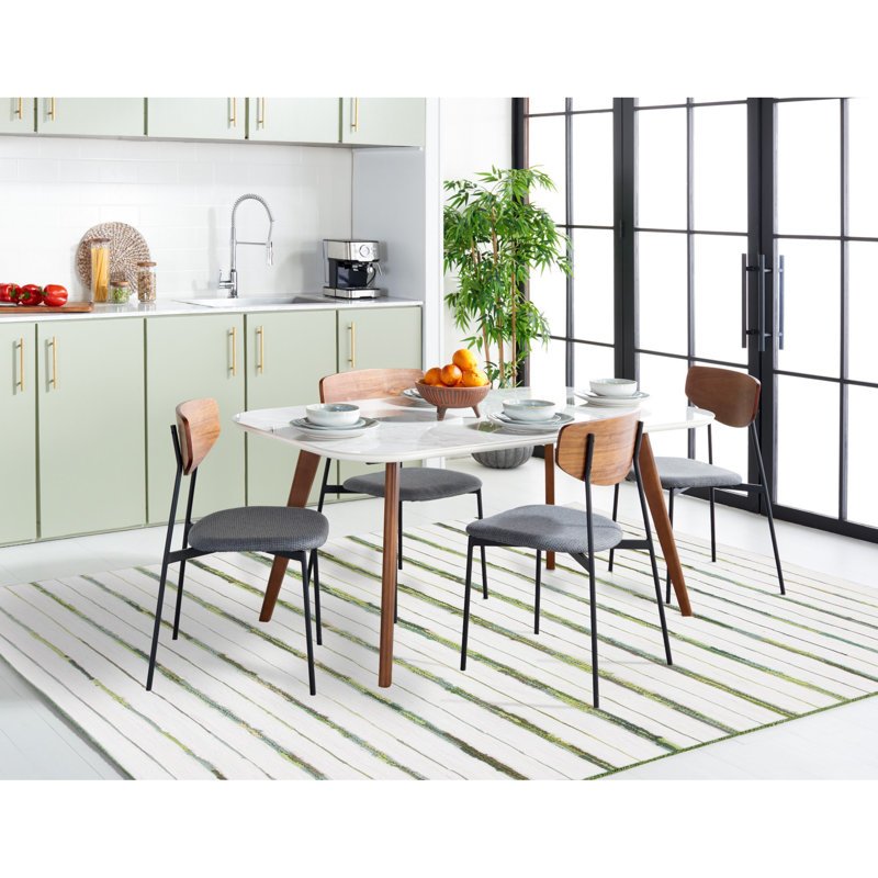 Montauk Hand Woven Performance Striped Rug, Rectangle 8' x 10'