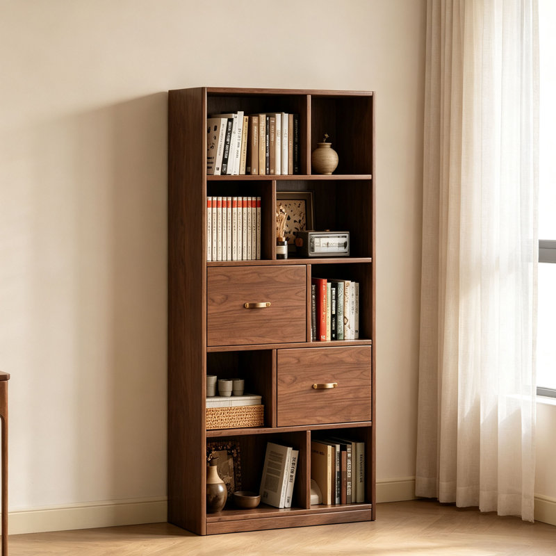 Petite bibliothèque de style européen, H 70,87 po x l 31,50 po x P 11,81 po