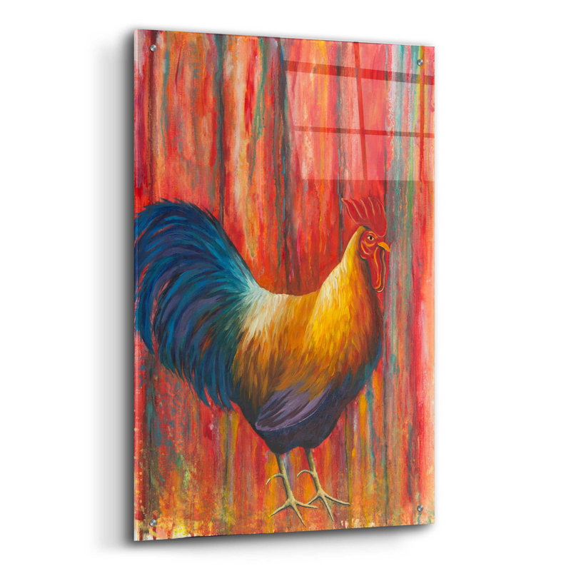 «Mr. Rooster» par Michelle Faber - impression sans cadre, H 36 po x l 24 po x P 0,2 po