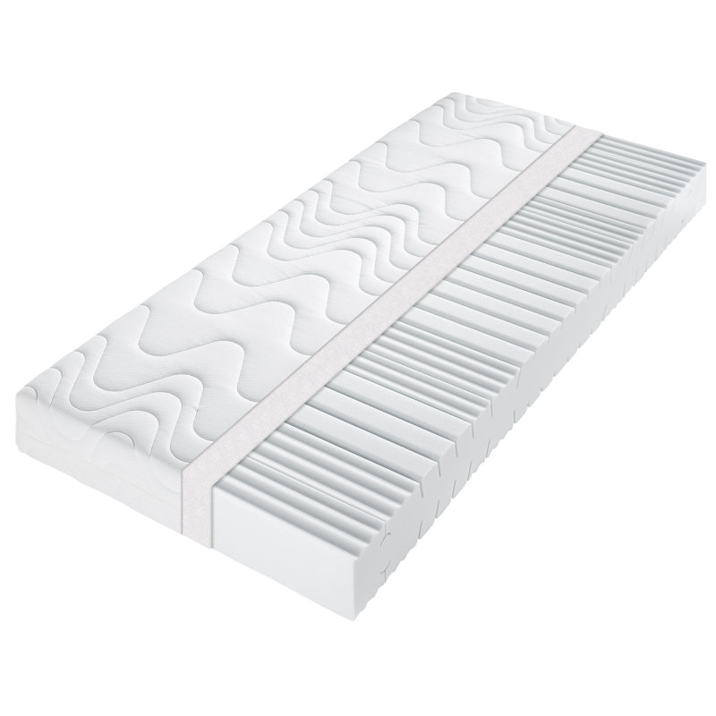 21cm Mattress, 160 x 200cm, Hardness grade H4 - hard lying comfort