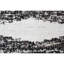Tapis brun / noir / ivoire de haute qualité noué à la main-82673908