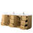 Elan TK 84" Freestanding Double Bathroom Vanity with Cultured Marble Top-108351836-108351838-108351837