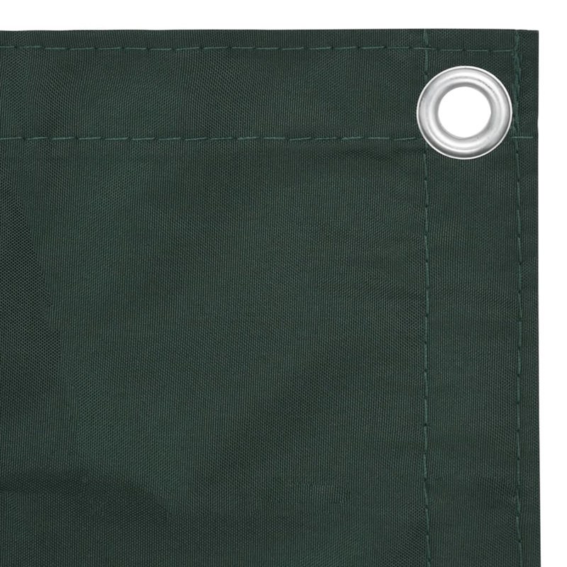 Tissu Oxford Vidaxl, L 196,9 po x P 35,4 po, Vert foncé