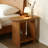 23.6" W Solid Wood End Table, 2-Tier Side Table, Set of 2-1750039263
