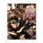 Horloge florale en métal rose et doré Glam Flowers IV-1734078193