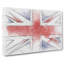 Union Jack British Flag Vol.1 Sketch - Wrapped Canvas Print-61880643