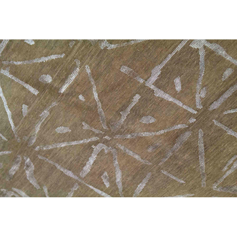 Rayon Geometric Area Rug
