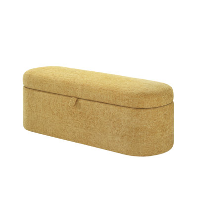Philipa Storage Bench-L. Tweed by Ebern Designs