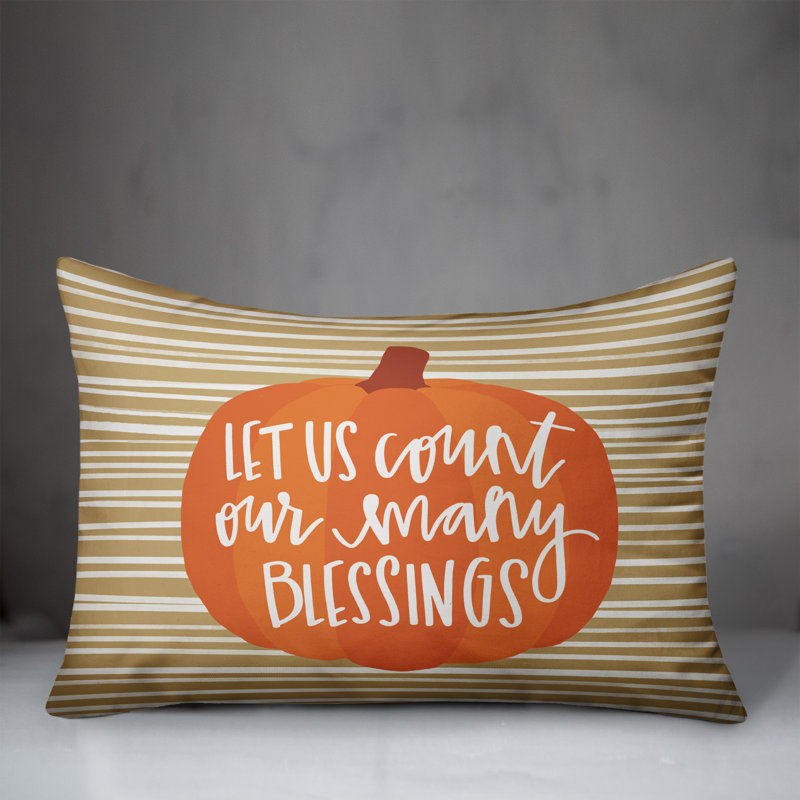  Coussin Count Our Blessings