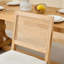 Ensemble de 2 chaises de salle à manger en rotin de style campagnard avec structure en bois franc et revêtement en canne-1086261800-1086261806