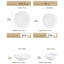 Piece Porcelain China Dinnerware Set - Service for 12