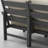 Outdoor 47" HDPE Modular Modern Loveseat With 5" Thick Cushions & Natural Wood Texture-282586624-282586631