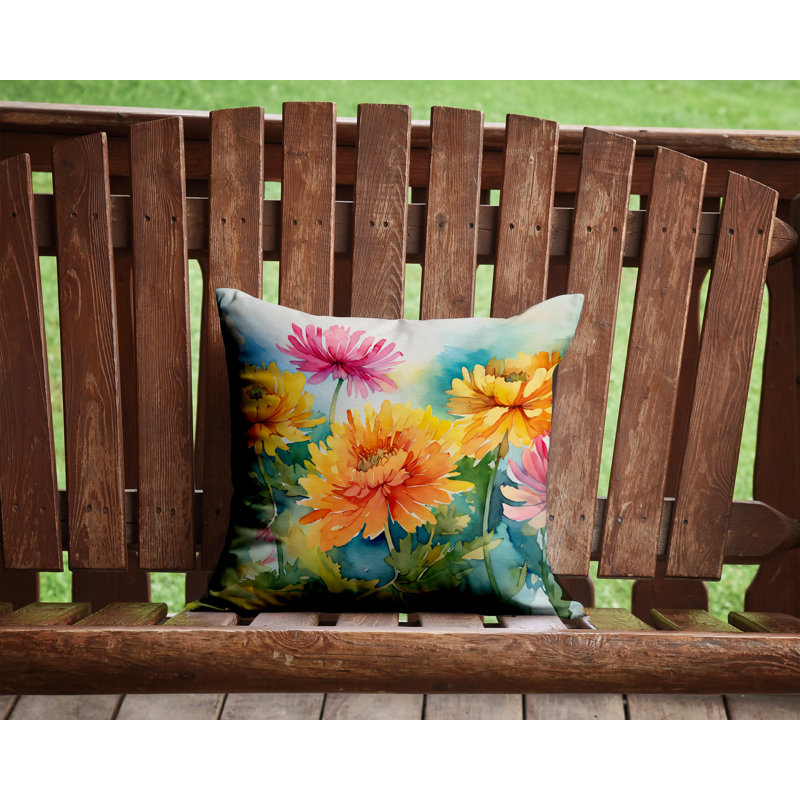 Other/No Pattern Outdoor Throw Pillow, 14" H x 14" W