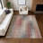 Machine Washable Indoor/Outdoor Millner ACN2261 Stripes Rug-1298430172