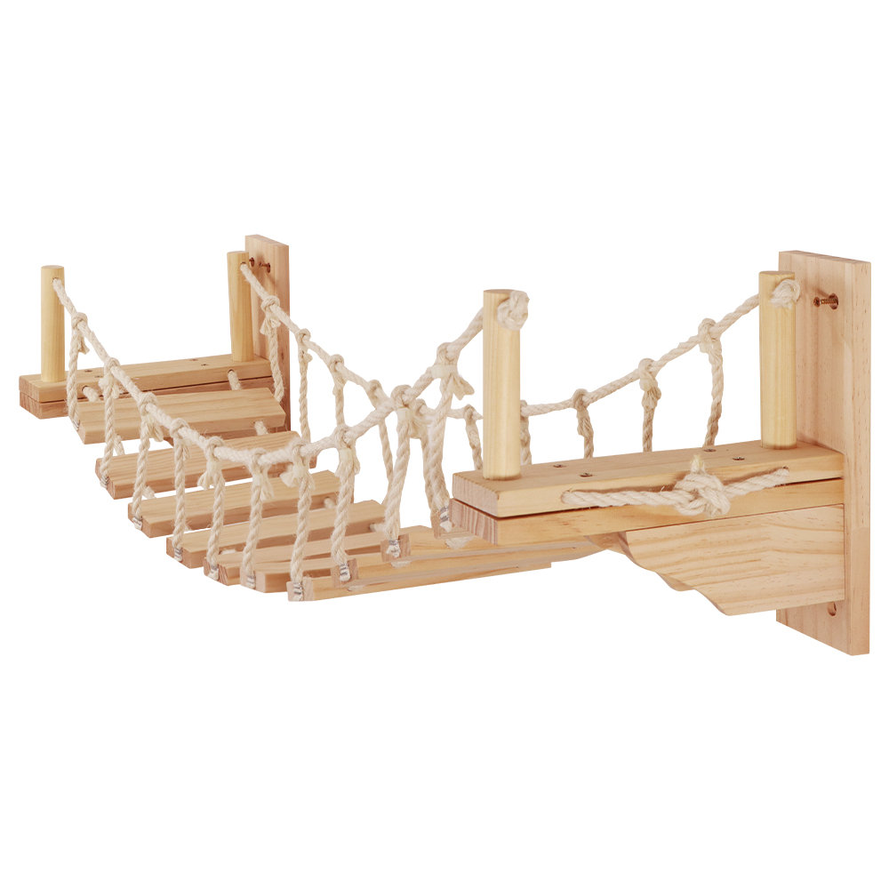 Tucker Murphy Pet™ Geoffery Cat Roped Bridge Ladder 39.4in | Wayfair