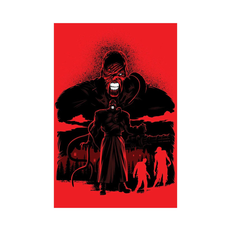 Zombie Nemesis by Alberto Perez - Wrapped Canvas Print, 20.32 cm H x 30.48 cm W