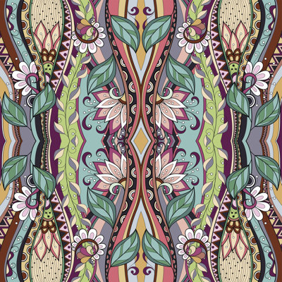 " Seamless Floral Pattern "