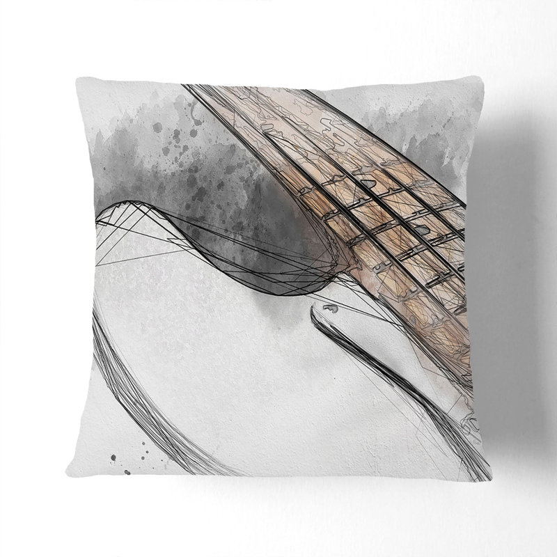 Geometric Square Cushion, 40cm H x 40cm W x 15cm D