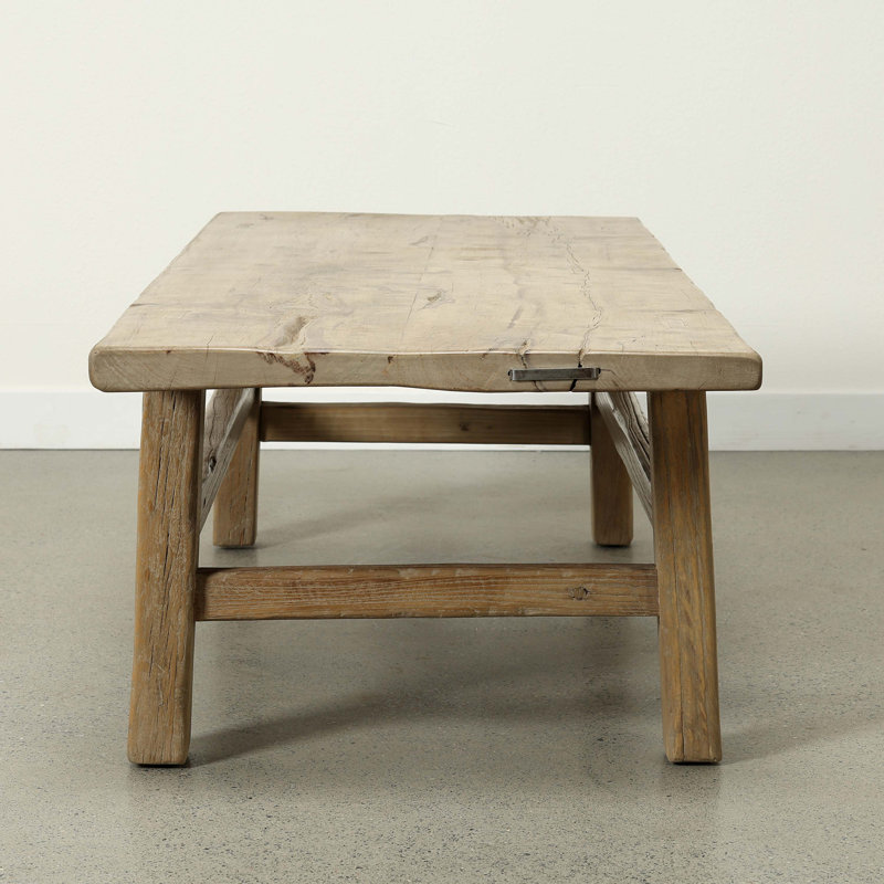 Solid Wood 4 Legs Coffee Table
