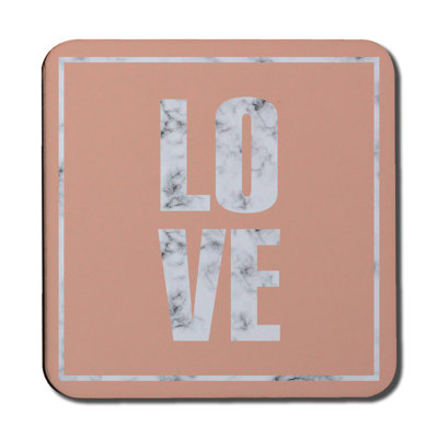 Square 6 Piece Coaster Set