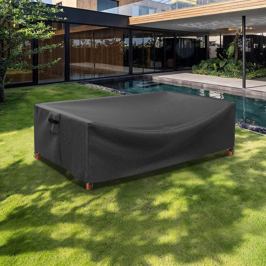 Outdoor Patio Furniture Covers Waterproof Patio Dining Table Couch Set Cover Arlmont & Co. 