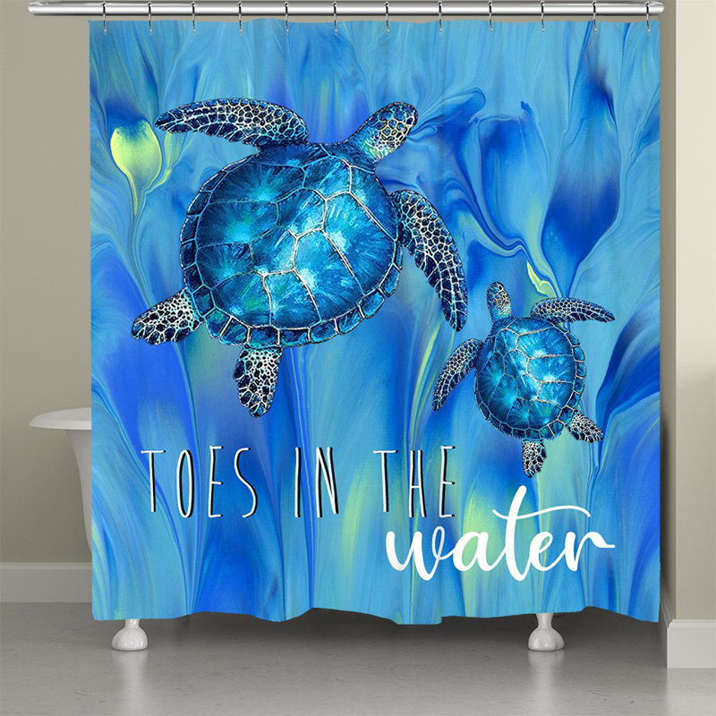 Willa Toes In The Water Shower Curtain