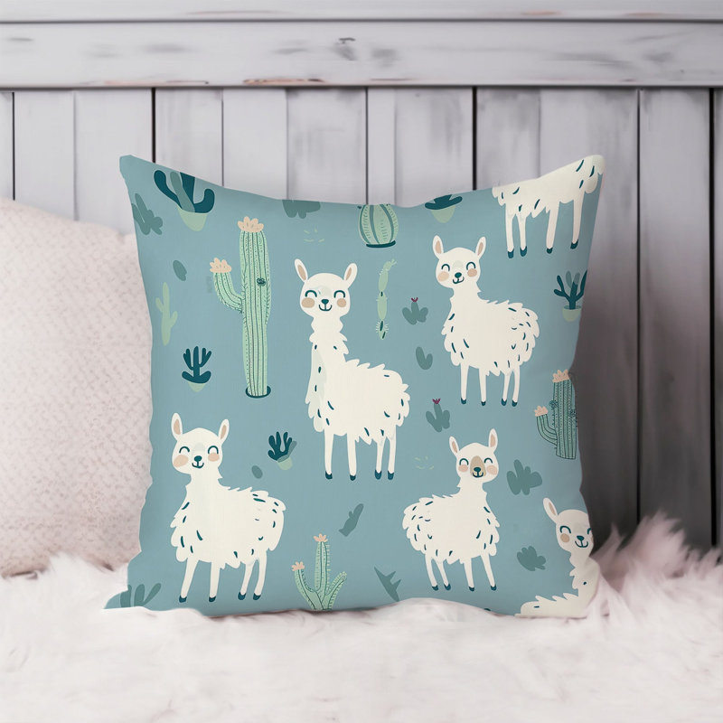 Animals Llama Pattern I Modern