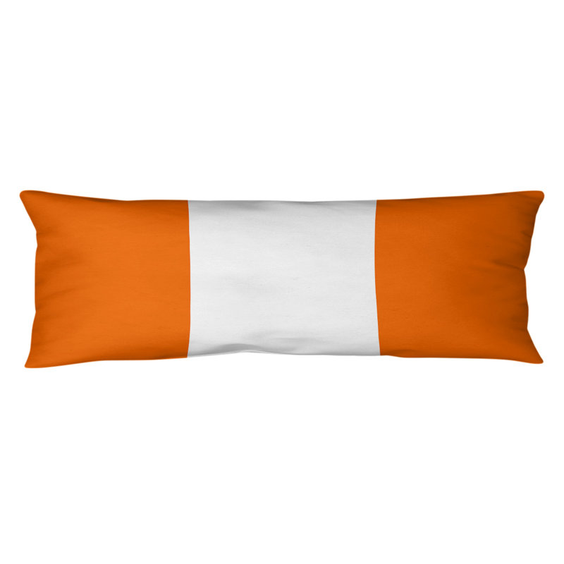 Oreiller de corps en polyester / polyester Arizona Football Stripes, Kentucky , Orange