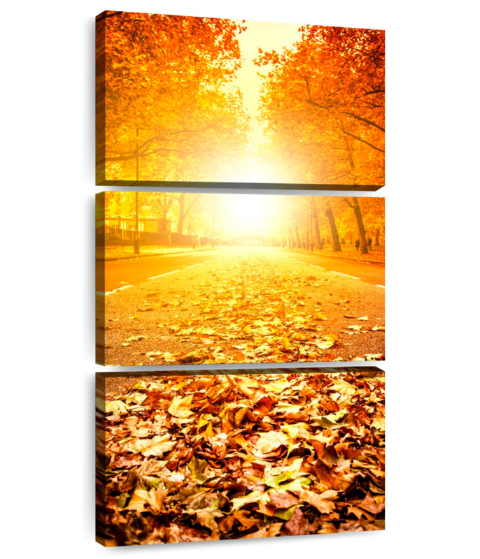 Fallen Leaves, 80" H x 39" W