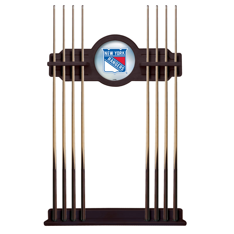 Porte-queues de billard 14 po NHL, English Tudor, New York Rangers