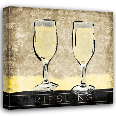 Art sur toile tendue Lark Manor ™ OnRei, titré: Riesling
