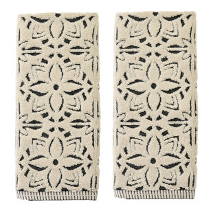 LISBON JACQUARD HAND-BLACK (Set of 2)