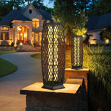 27'' Solar Powered Integrated LED Outdoor Floor Lamp