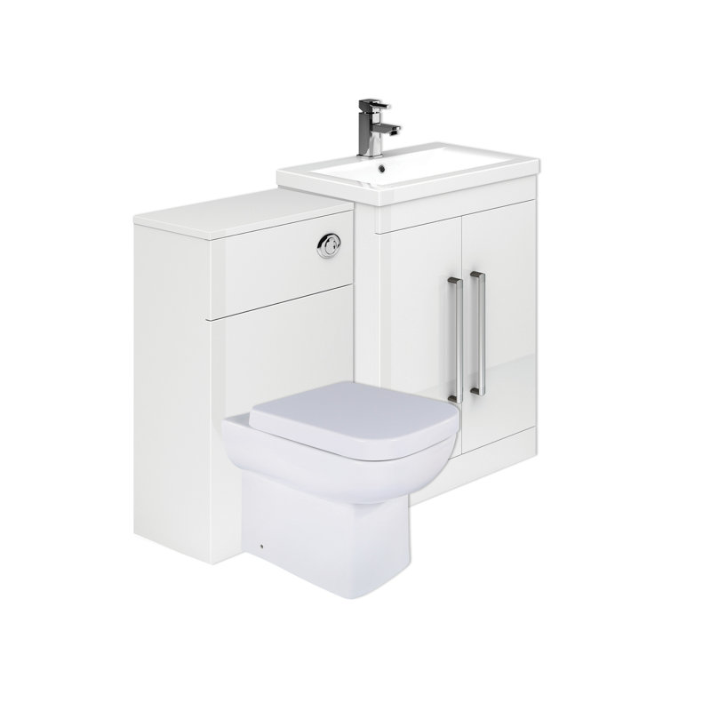 Whitfield Bathroom Vanity with Glass Basin