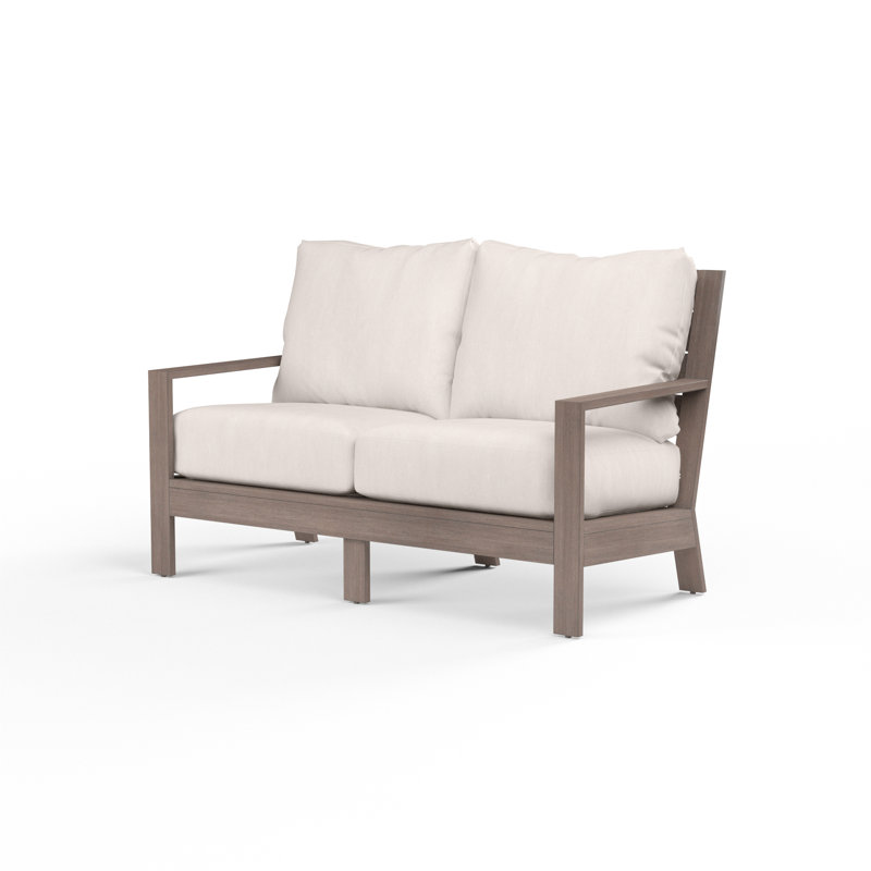 Causeuse Laguna avec coussins, Toile Sunbrella® naturelle