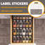 Cabinet System Spice Jar & Rack Set