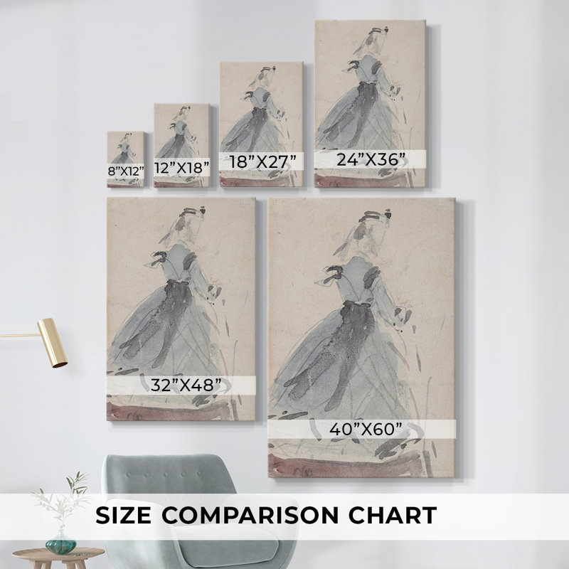 Croquis rétro Lxxxix - galerie Cavas, H 18 po x l 12 po