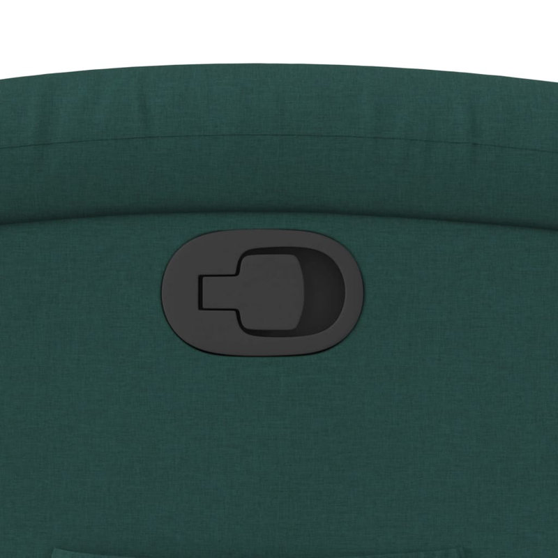 Fauteuil de massage, Polyester vert foncé