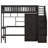 Imantas Kids Twin Loft Bed with Drawers-2144086730
