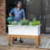 Arvester Resin Window Box Planter with Water Reservoir