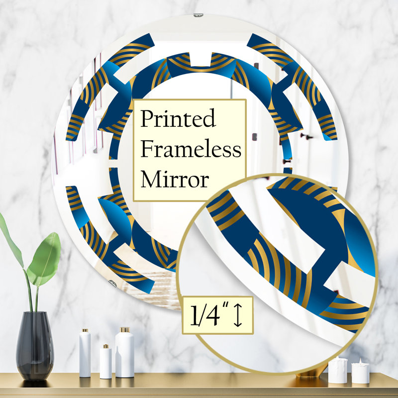 Miroir mural Space, H 31,5 po x l po