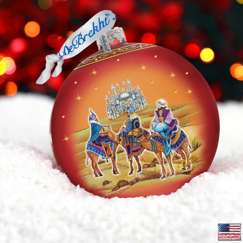 5.5'' Glass Ball Ornament