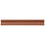 Antic Special 6" x 0.75" Glossy Ceramic Pencil Liner Tile Trim in Milk White