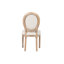 Stubbs 129.54cm H Polyester Upholstered Dining Chair in NATURAL / BEIGE