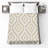 Beige White Ikat Quilted Bedspread All Sizes-130659461