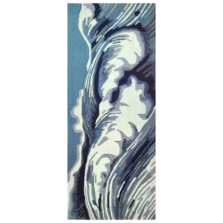 Junna Hand Tufted Abstract Indoor / Outdoor Rug