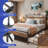 Punam Bookcase Bed